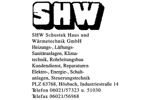 SHW Schustek  Haus und Wärmetechnik GmbH