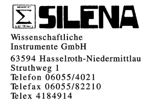 SILENA Wissenschaftliche Instrumente GmbH