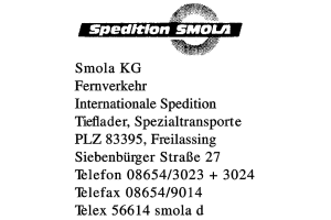 Smola KG