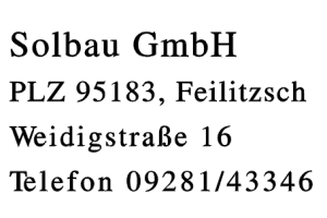 Solbau GmbH
