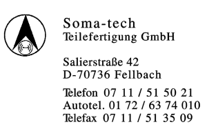 Soma-tech Teilefertigung GmbH