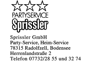Sprissler GmbH Sprissler GmbH