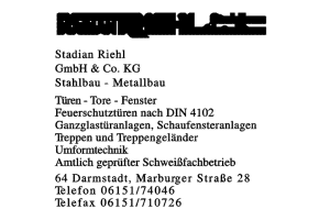 Stadian Riehl GmbH & Co. KG