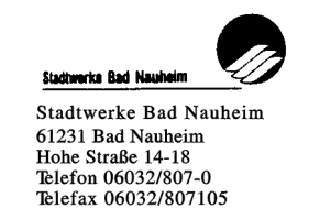 Stadtwerke Bad Nauheim Stadtwerke Bad Nauheim