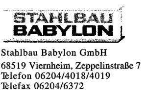 Stahlbau Babylon GmbH