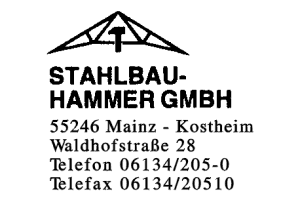 STAHLBAU-HAMMER GMBH