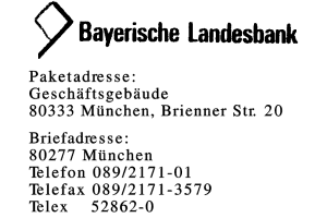 Bayerische Landesbank