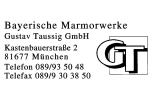 Bayerische Marmorwerke Gustav Taussig GmbH Bayerische Marmorwerke Gustav Taussig GmbH