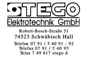 Stego Elektrotechnik GmbH