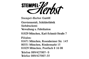 Stempel-Herbst GmbH