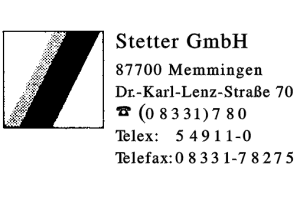 Stetter GmbH