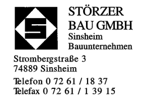 Störzer Bau GmbH