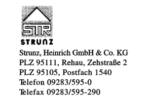 Strunz, Heinrich GmbH & Co. KG