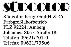 Südcolor Krug GmbH & Co. Südcolor Krug GmbH & Co.