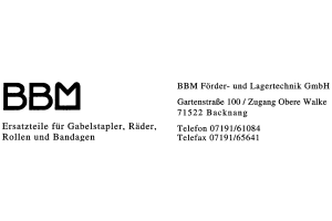 BBM Förder- und Lagertechnik GmbH