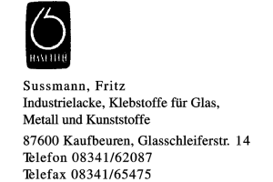 Sussmann, Fritz Sussmann, Fritz