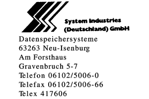 System Industries (Deutschland) GmbH