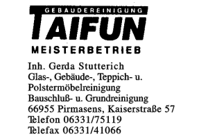 TAIFUN Meisterbetrieb Inh. Gerda Stutterich