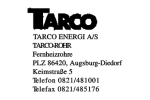 TARCO ENERGI A/S