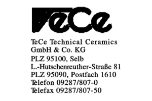 TeCe Technical Ceramics GmbH & Co. KG