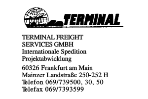 TERMINAL FREIGHT SERVICES GmbH