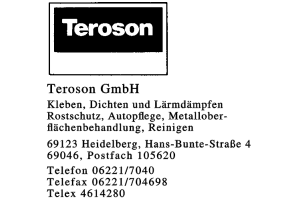 Teroson GmbH Teroson GmbH