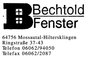 Bechtold Fenster