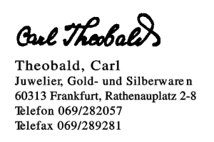 Theobald, Carl