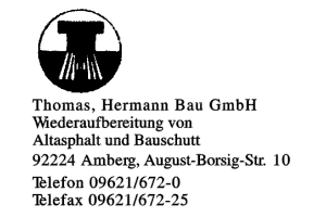 Thomas, Hermann Bau GmbH