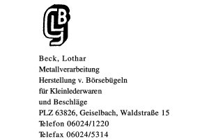 Beck, Lothar