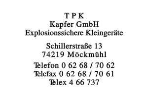 TPK Kapfer GmbH