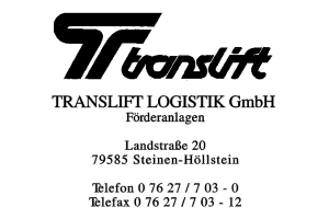 Translift Logistik GmbH Translift Logistik GmbH