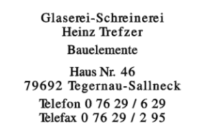 Trefzer, Heinz Trefzer, Heinz