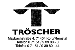 Tröscher