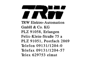 TRW Elektro-Automation GmbH & Co. KG