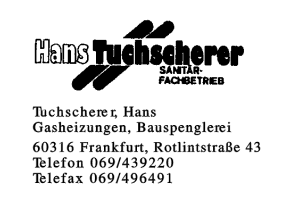 Tuchscherer, Hans Tuchscherer, Hans