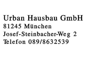 Urban Hausbau GmbH