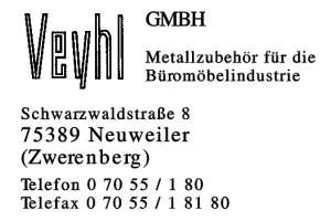 Veyhl GmbH Veyhl GmbH