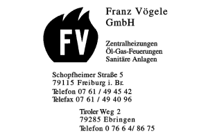 Vögele, Franz GmbH Vögele, Franz GmbH
