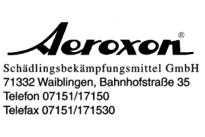 Aeroxon GmbH Schädlingsbekämpfungsmittel