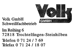 Volk GmbH