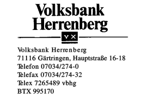 Volksbank Herrenberg