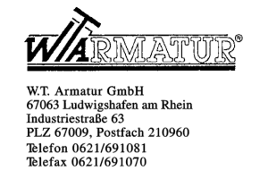 W.T. Armatur GmbH W.T. Armatur GmbH