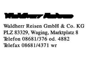 Waldherr Reisen GmbH & Co. KG