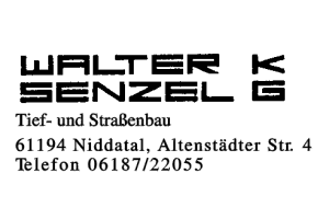 WALTER SENZEL KG