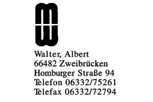 Walter, Albert