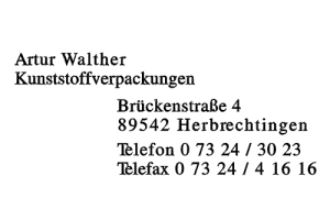 Walther, Artur