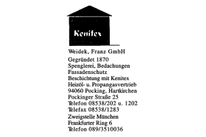 Weidek, Franz GmbH