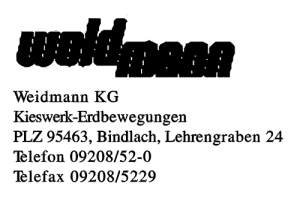 Weidmann KG