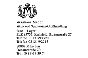Weinhaus Mader